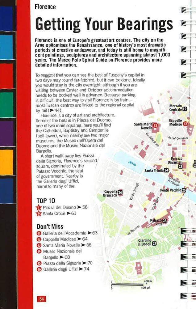 Marco Polo Spiral Guide: Tuscany