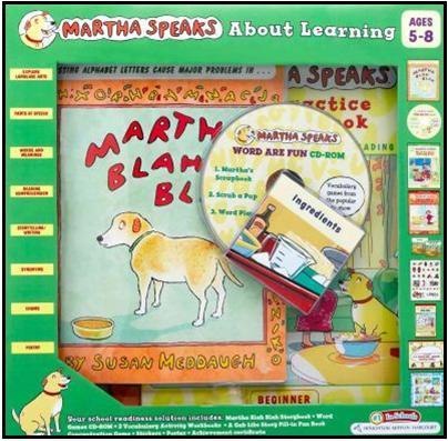 Martha Speaks About Learning Boxed Set