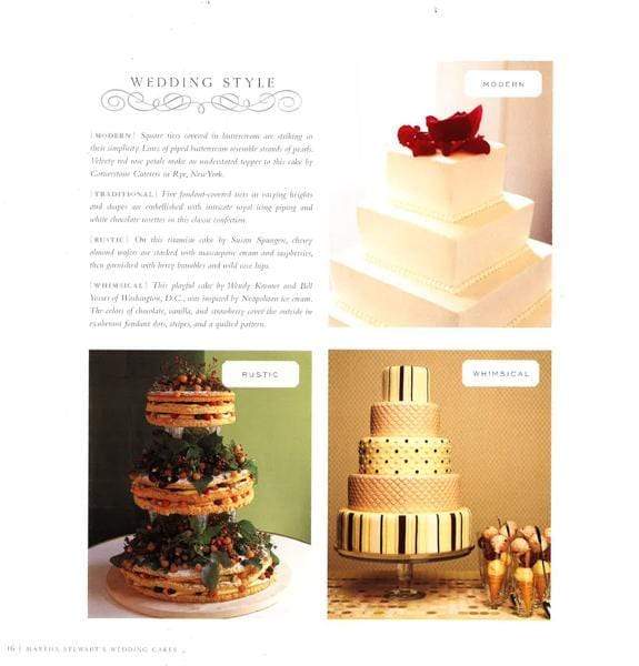 Martha Stewart's Wedding Cakes