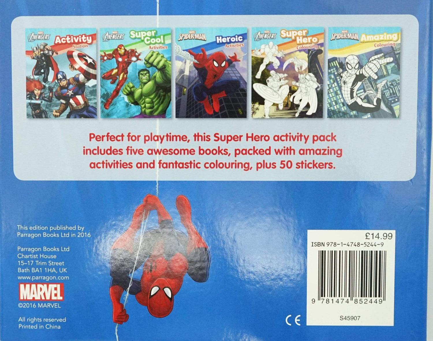 Marvel Activity Time Fun Pack
