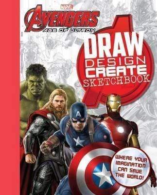 Marvel Avengers-Age of Ultron: Draw Design Create Sketchbook