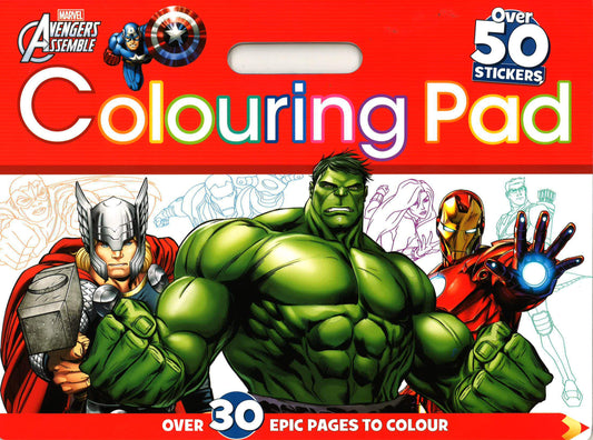 Marvel Avengers Assemble: Colouring Pad