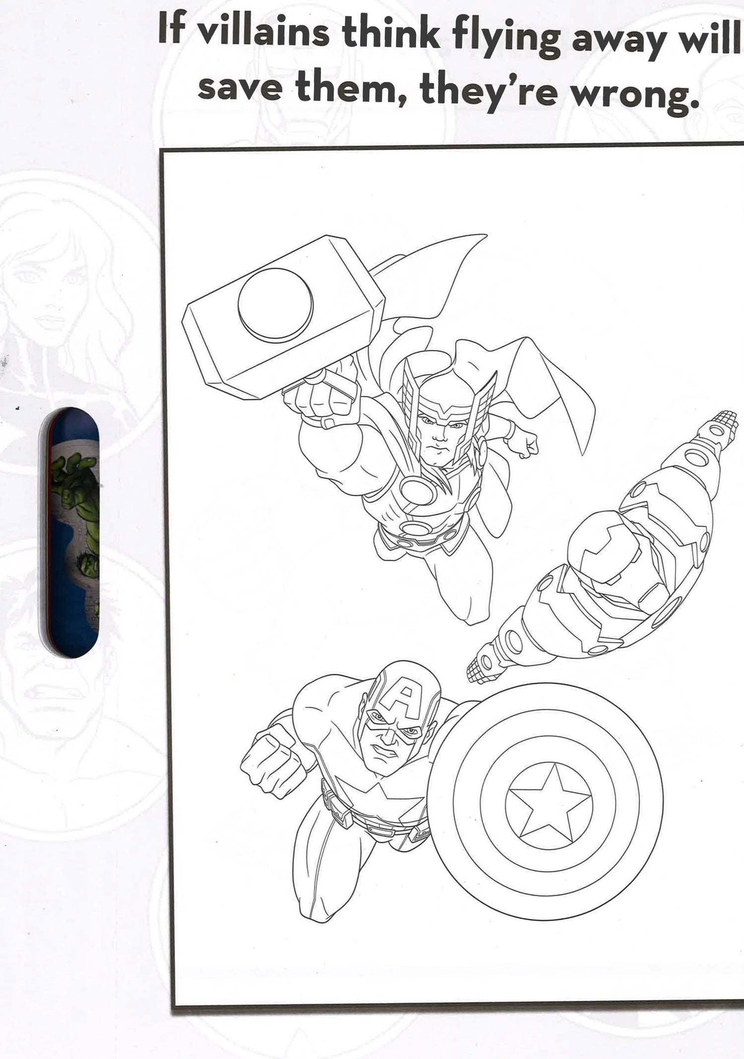 Marvel Avengers Assemble: Colouring Pad