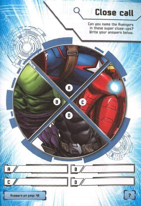 Marvel Avengers Hero Action Activities