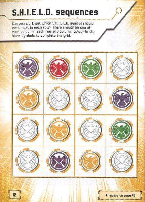 Marvel Avengers Hero Action Activities