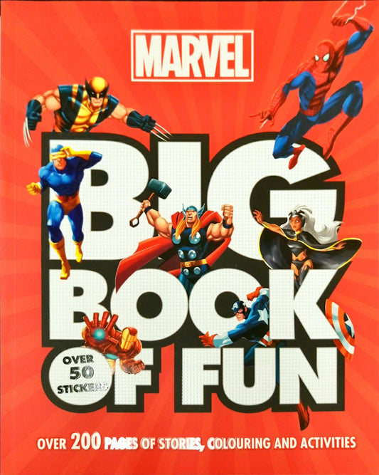 Marvel Big Book Of Fun