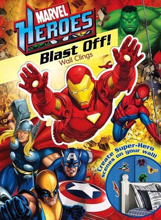 Marvel Heroes: Wall Clings-Blast Off!