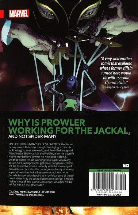 Marvel - Prowler: The Clone Conspiracy