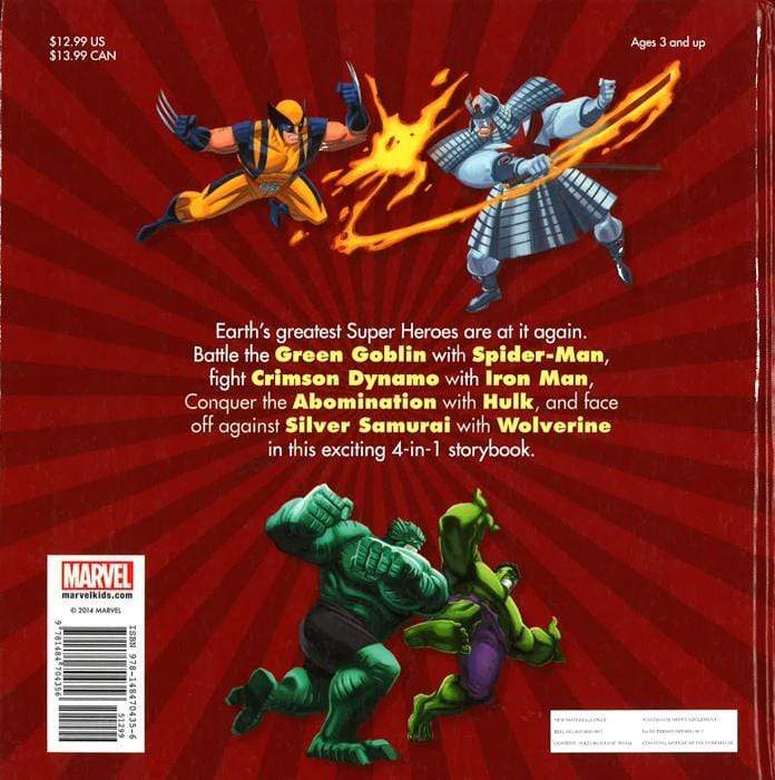 Marvel Super Adventures: Read-And-Play Storybook : Purchase Includes Mobile App For Iphone And Ipad! Narrated By Stan Lee