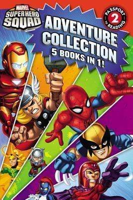 Marvel Super Hero Squad Adventure Collection 5 Book in 1