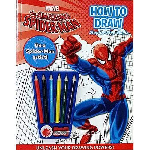 Marvel The Amazing Spiderman : How to Draw Step-by-Step Guide