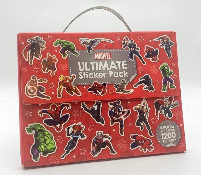 Marvel: Ultimate Sticker Pack - 4 Book With Over 1200 Stickers!