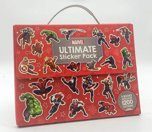 Marvel: Ultimate Sticker Pack - 4 Book With Over 1200 Stickers!