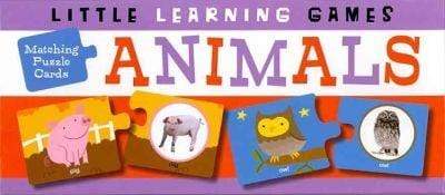 Matching Puzzle Cards: Animals (Little Learning Games)