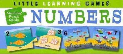 Matching Puzzle Cards: Numbers (Little Learning Games)