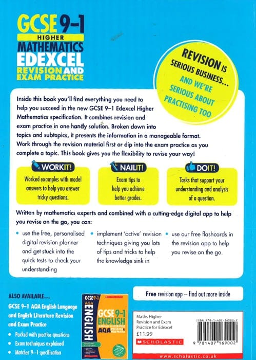 Maths Higher Revision And Exam Practice Book For Edexcel
