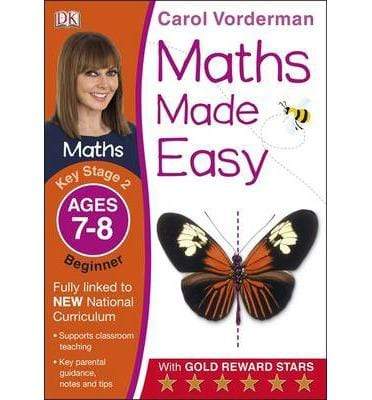 Maths Made Easy Ages 7-8 Key Stage 2 Beginner: Ages 7-8, Key Stage 2 Beginner
