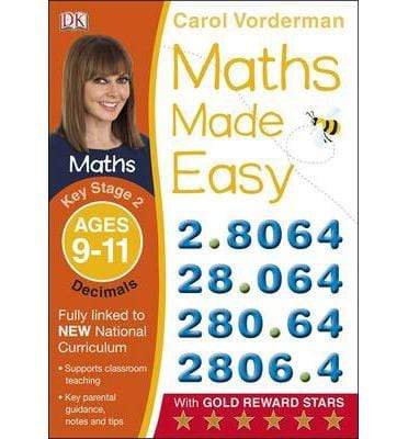 Maths Made Easy Decimals Ages 9-11 Key Stage 2: Ages 9-10, Key Stage 2