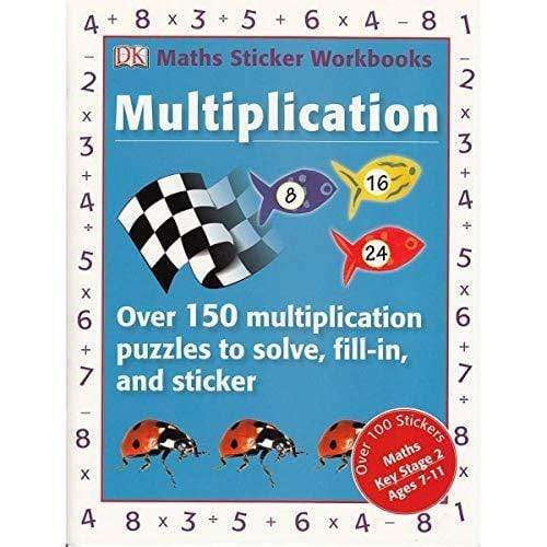Maths Sticker Workbook: Multiplication