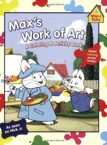 Max's Work of Art: A Coloring and Activity Book