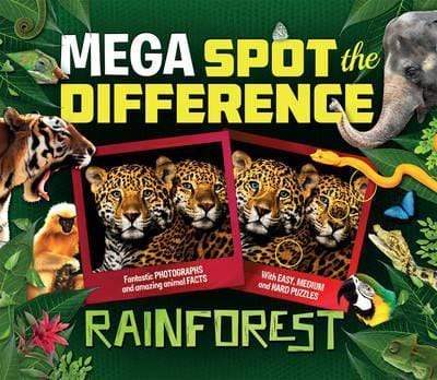 Mega Spot The Difference: Rainforest