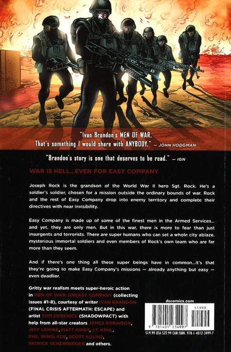 Men Of War Vol 1 Uneasy Company (The New 52)