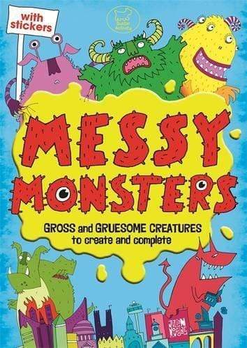 Messy Monsters (with Stickers)