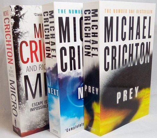 Michael Crichton Book Set (3 Books)