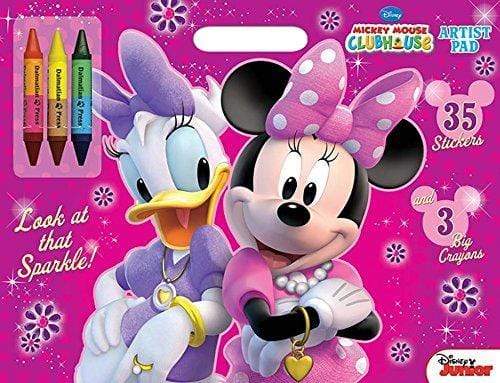 Mickey Mouse Clubhouse : Look At That Sparkle! - Artist Pad with Stickers and Crayons