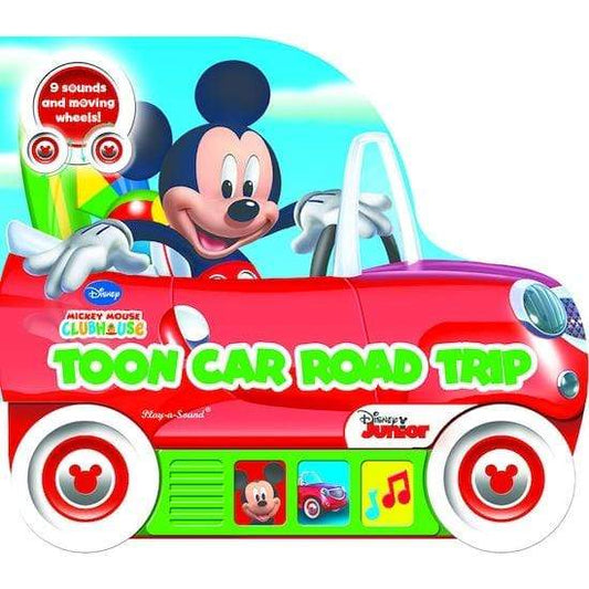 Mickey Mouse Clubhouse: Toon Car Road Trip: Shaped Vehicle Play-a-Sound Book