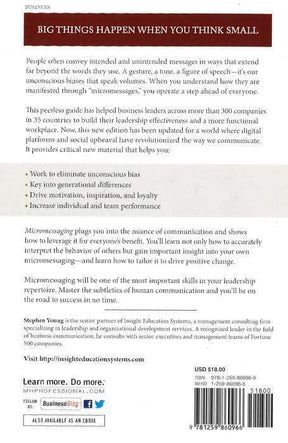 Micromessaging: Why Great Leadership Is Beyond Words – BookXcess