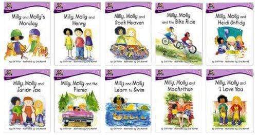 Milly,Molly 10 Box Set Collection (Level 1)