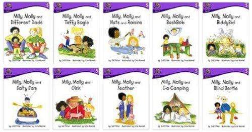 Milly,Molly 10 Box Set Collection (Level 5)