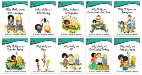 Milly,Molly 10 Box Set Collection (Level 6)