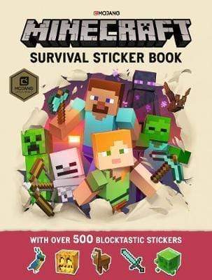 Minecraft Survival Sticker Book: An Official Minecraft Book From Mojang