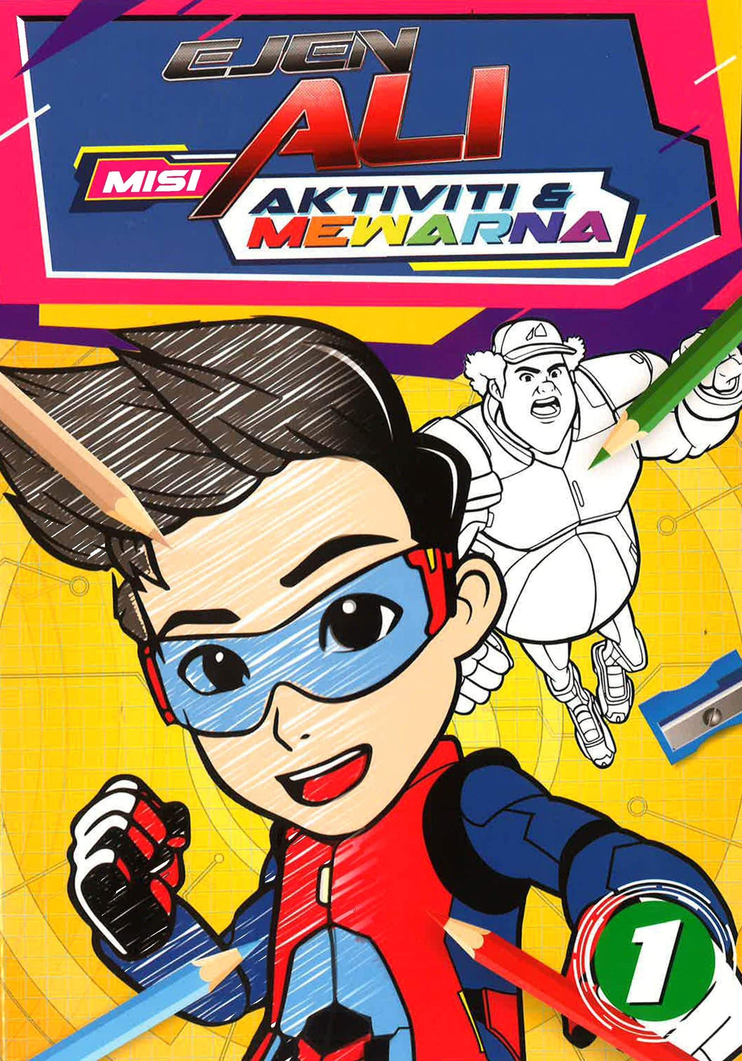 Misi Ejen Ali Aktiviti & Mewarna 1