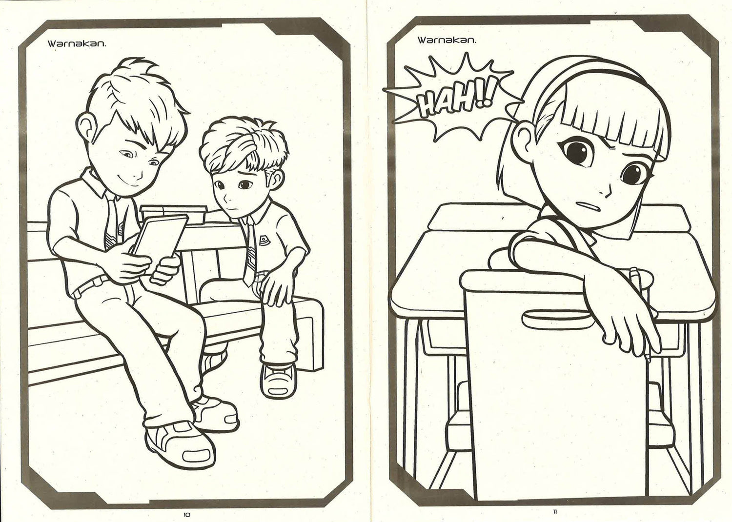 Misi Ejen Ali Aktiviti & Mewarna 1