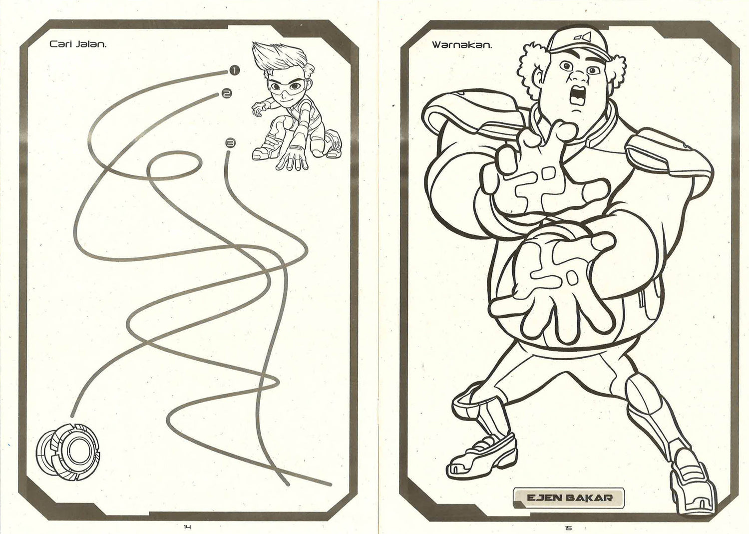 Misi Ejen Ali Aktiviti & Mewarna 1