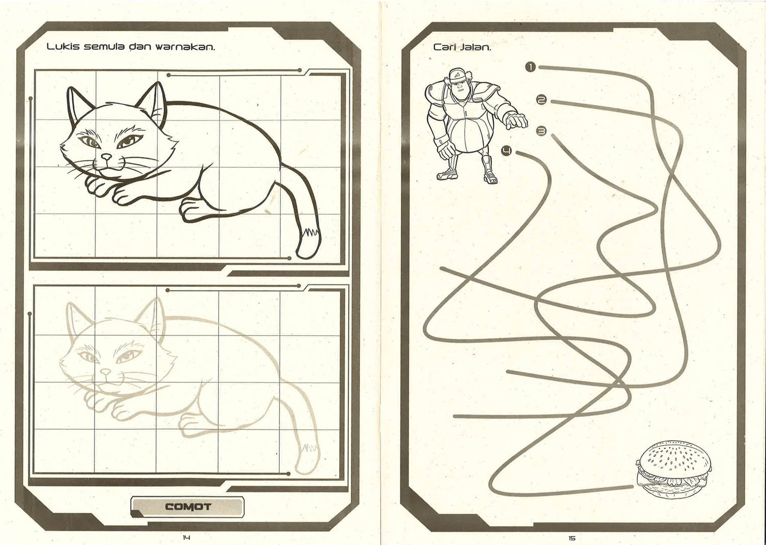 Misi Ejen Ali Aktiviti & Mewarna 3