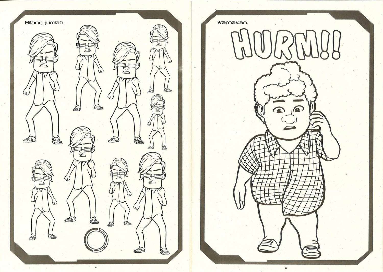 Misi Ejen Ali Aktiviti & Mewarna 6