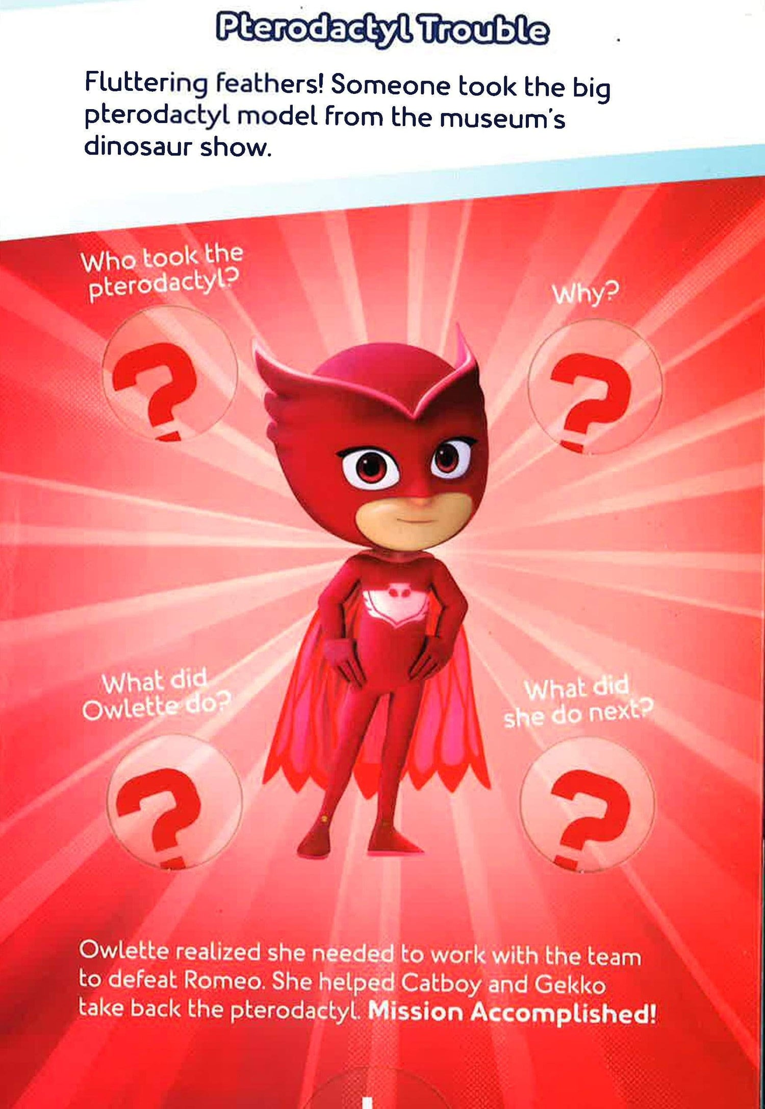 MISSION ACCOMPLISHED! (PJ MASKS)