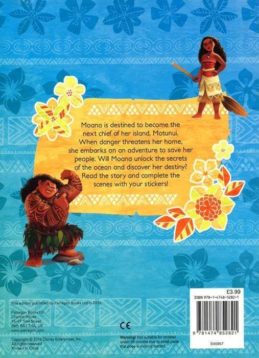 Moana Sticker Scenes