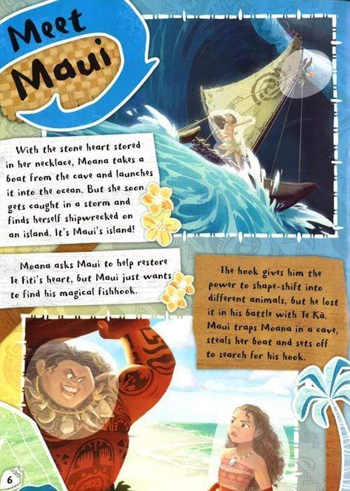 Moana Sticker Scenes