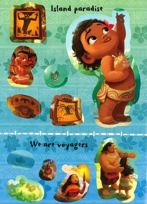 Moana Sticker Scenes