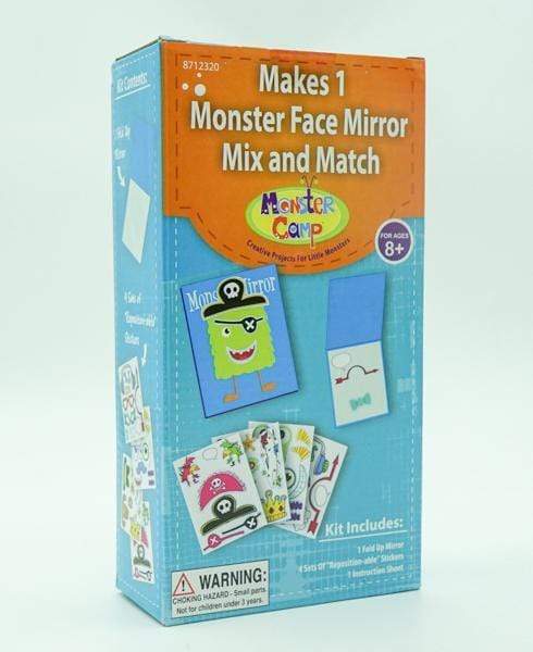 Monster Camp Makes 1 Monster Face Mirror Mix And Match