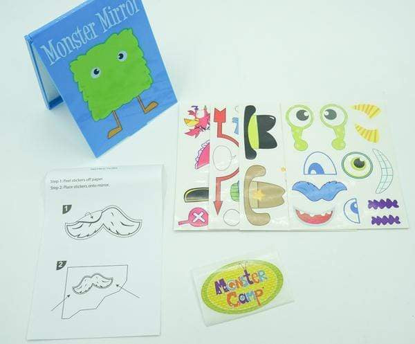 Monster Camp Makes 1 Monster Face Mirror Mix And Match