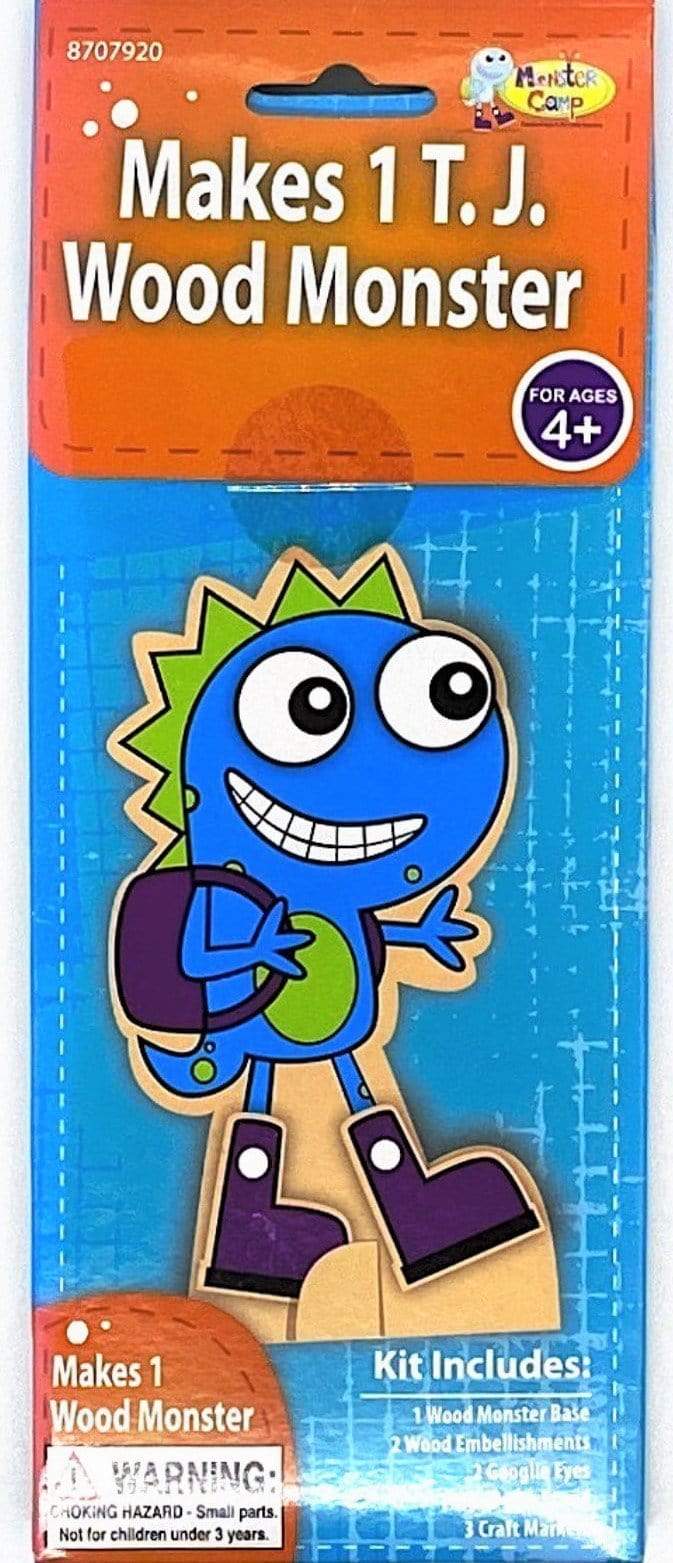 MONSTER CAMP MAKES 1 T.J. WOOD MONSTER