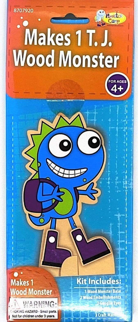MONSTER CAMP MAKES 1 T.J. WOOD MONSTER