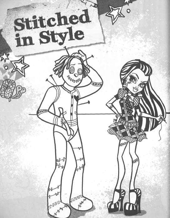 Monster High Ghoul Spirit Doodle Book