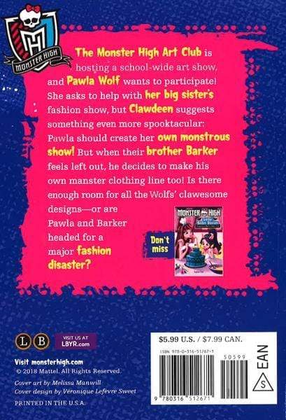 Monster High: Little Sister Stories: Pawla's Clawesome Fashion Show